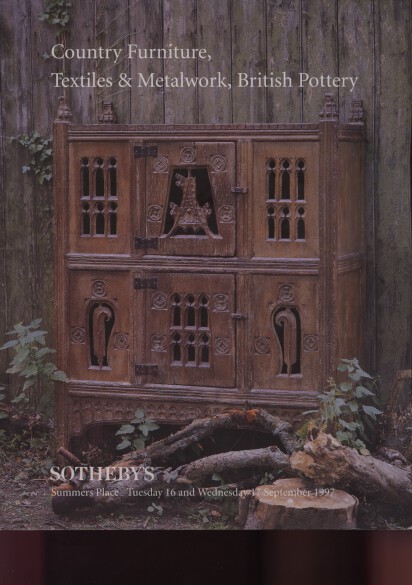 Sothebys 1997 Country Furniture, Textiles, Metalwork