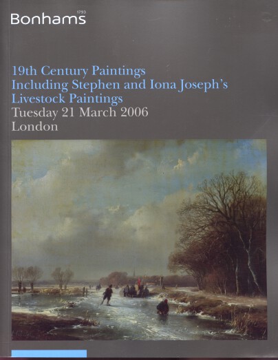 Bonhams 2006 19th C Paintings & Josephs Livestock Paintings