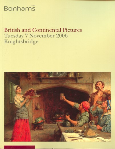 Bonhams November 2006 British & Continental Pictures