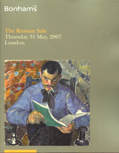 Bonhams May 2007 The Russian Sale, Paintings, Works of Art - Click Image to Close