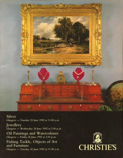 Christies 1992 Silver, Jewellery, Fishing Tackle, Furniture