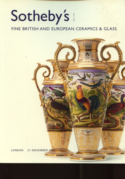 Sothebys 2007 Fine British & European Ceramics & Glass