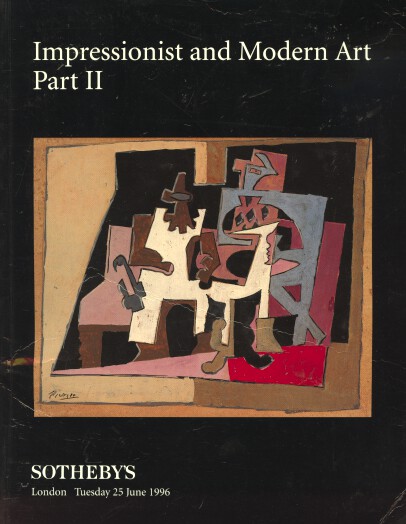 Sothebys 1996 Impressionist & Modern Art Part II (Digital only)