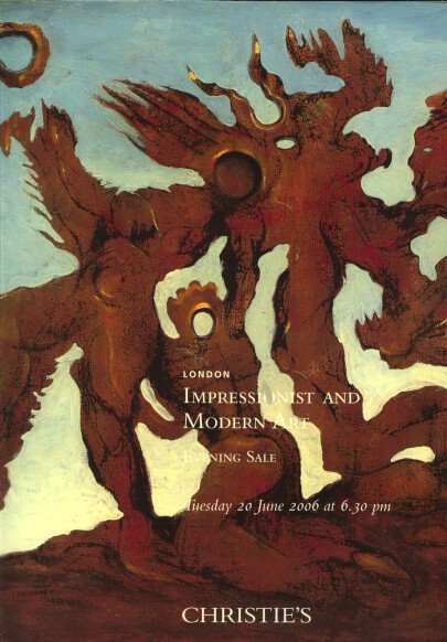 Christies June 2006 Impressionist and Modern Art Evening Sale