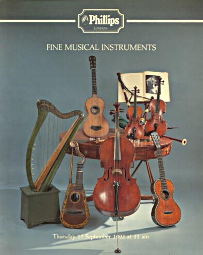 Phillips September 1992 Fine Musical Instruments