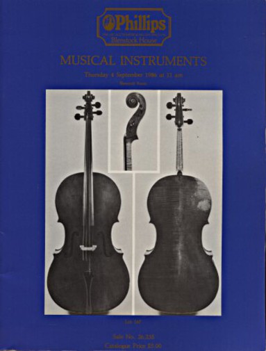 Phillips September 1986 Musical Instruments