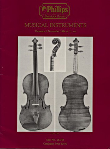 Phillips November 1986 Musical Instruments