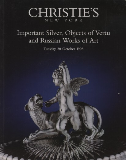Christies 1998 Important Silver, Russian Works of Art