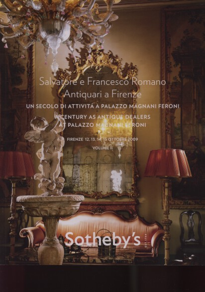 Sothebys 2009 S & F Romano Collection, Florence V II