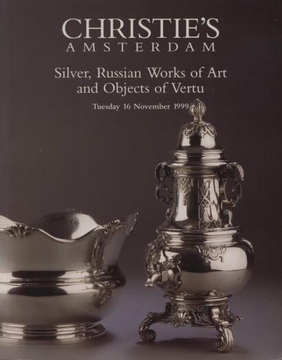 Christies 1999 Silver, Russian Works of Art & Objects of Vertu