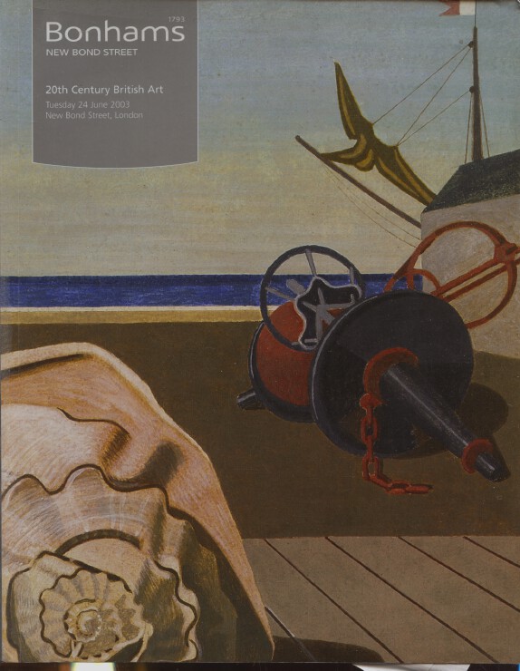 Bonhams June 2003 20th Century British Art