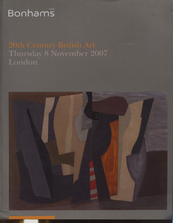 Bonhams November 2007 20th Century British Art