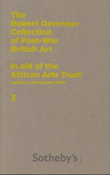 Sothebys November 2010 Robert Devereux Collection of Post-War British Art 3