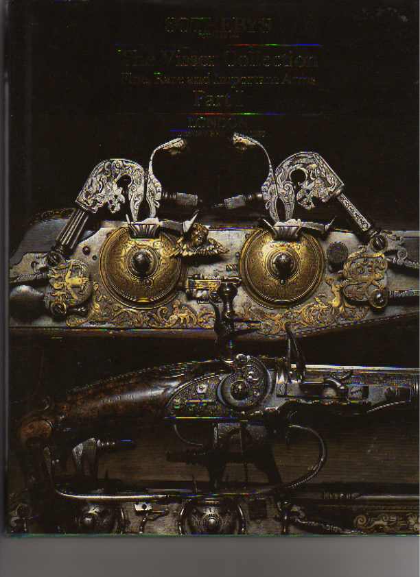 Sothebys 1990 Visser Collection Rare & Important Arms Part I