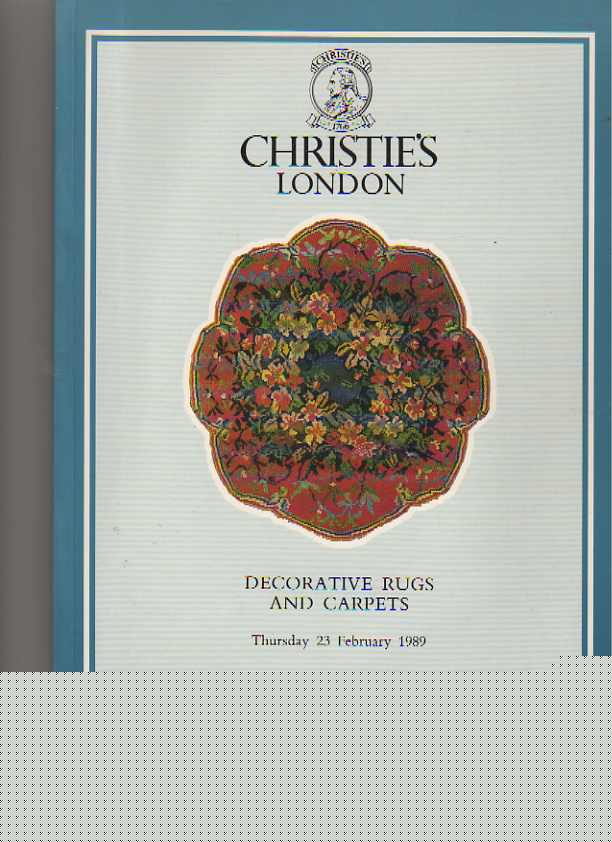 Christies 1989 Decorative Rugs and Carpets