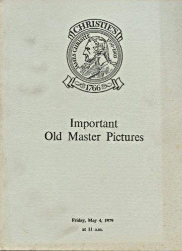 Christies 1979 Important Old Master Pictures (Digital only)