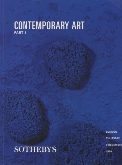 Sothebys December 1999 Contemporary Art Part 1