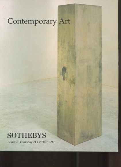 Sothebys October 1999 Contemporary Art