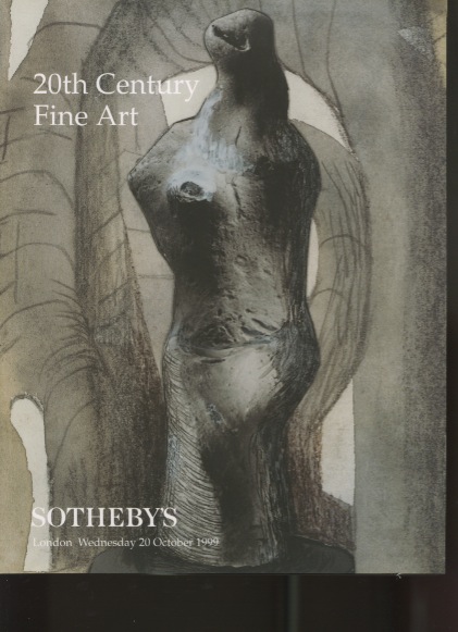 Sothebys 1999 20th Century Fine Art