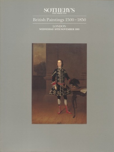 Sothebys November 1993 British Paintings 1500 - 1850