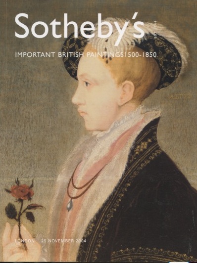 Sothebys 2004 Important British Paintings 1500 1850