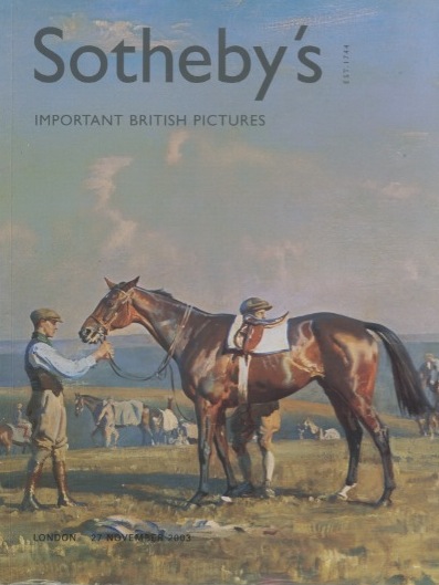 Sothebys November 2003 Important British Pictures - Click Image to Close