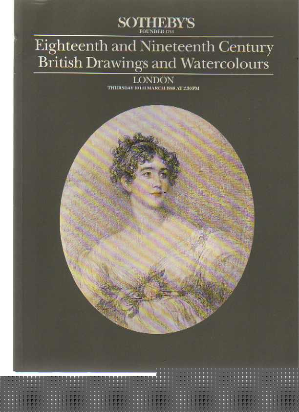Sothebys 1988 18th & 19th C British Drawings & Watercolours