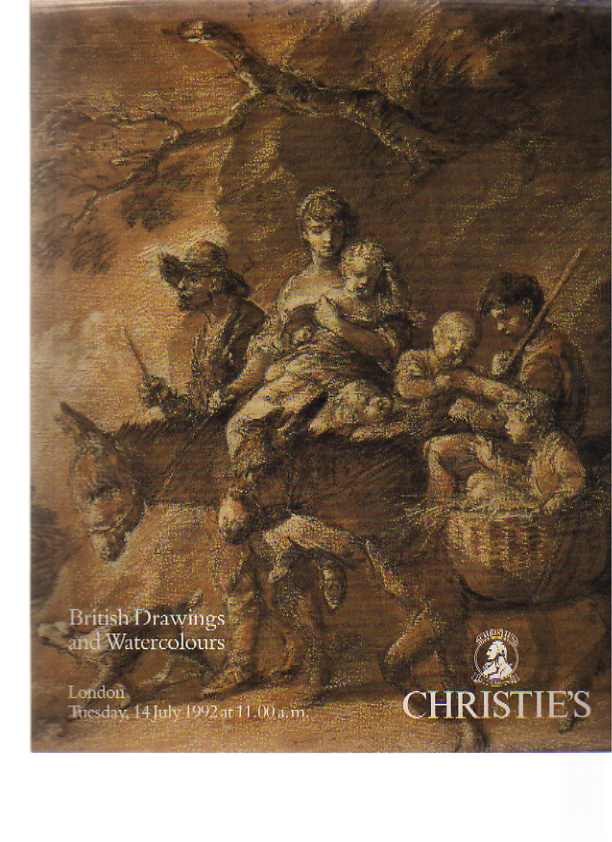 Christies 1992 British Drawings & Watercolours - Click Image to Close