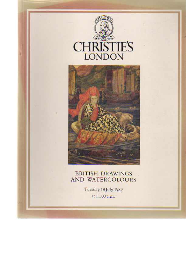 Christies 1989 British Drawings & Watercolours