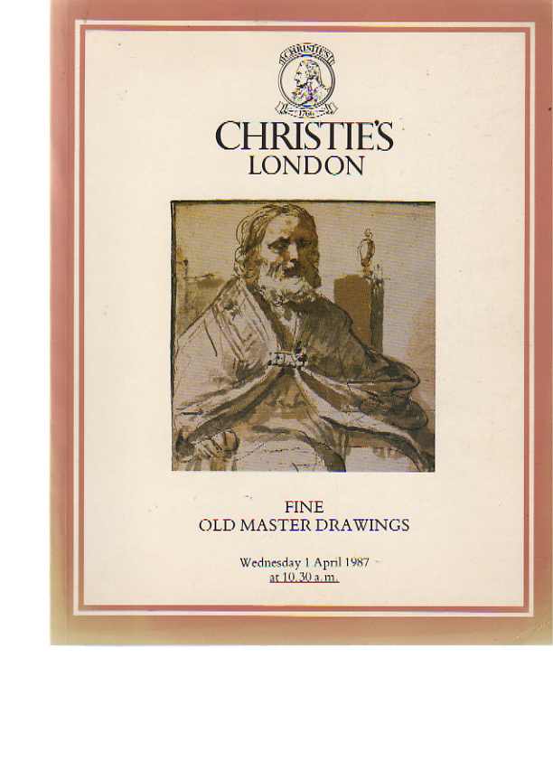 Christies April 1987 Fine Old Master Drawings