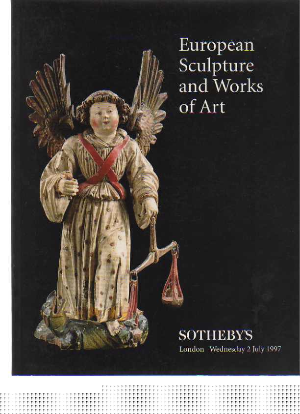 Sothebys 1997 European Sculpture, Works of Art