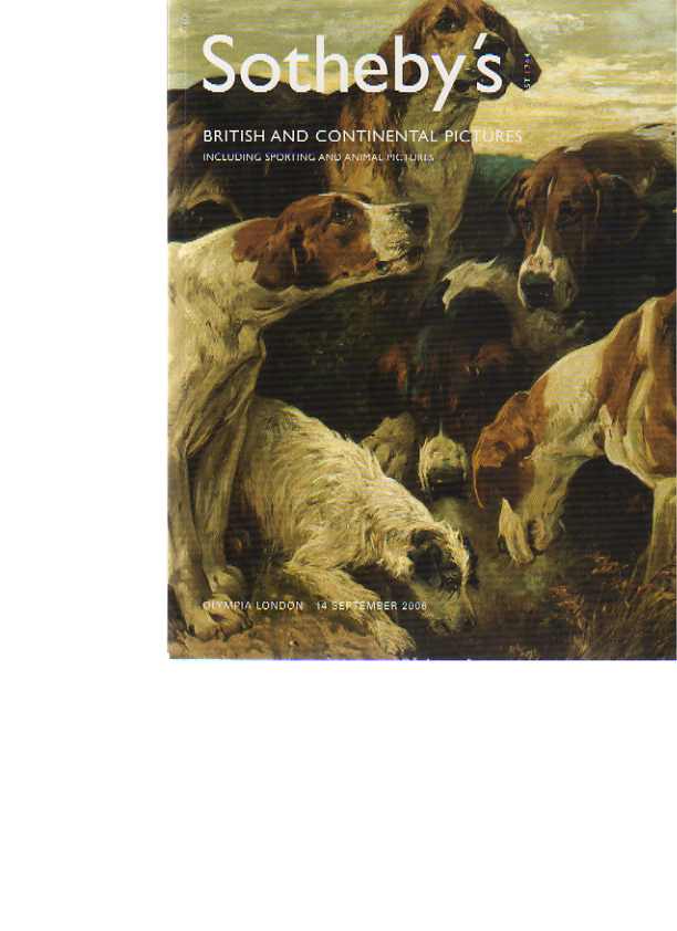 Sothebys 2006 British, Continental, Sporting & Animal Pictures (Digital only)