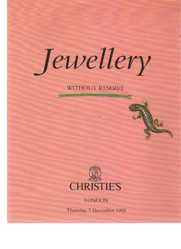 Christies December 1995 Jewellery