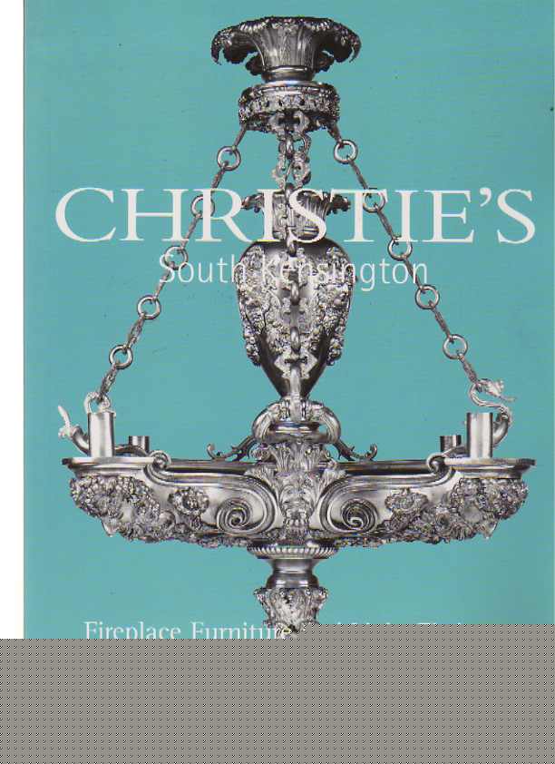Christies December 1999 Fireplace Furniture & Light Fittings