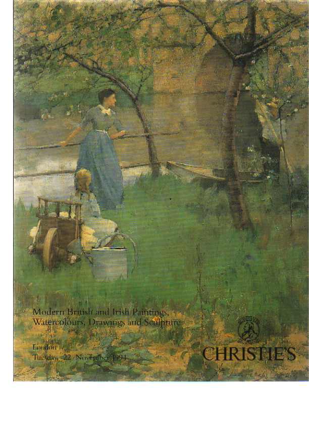 Christies 1994 Modern British, Irish Paintings - Click Image to Close