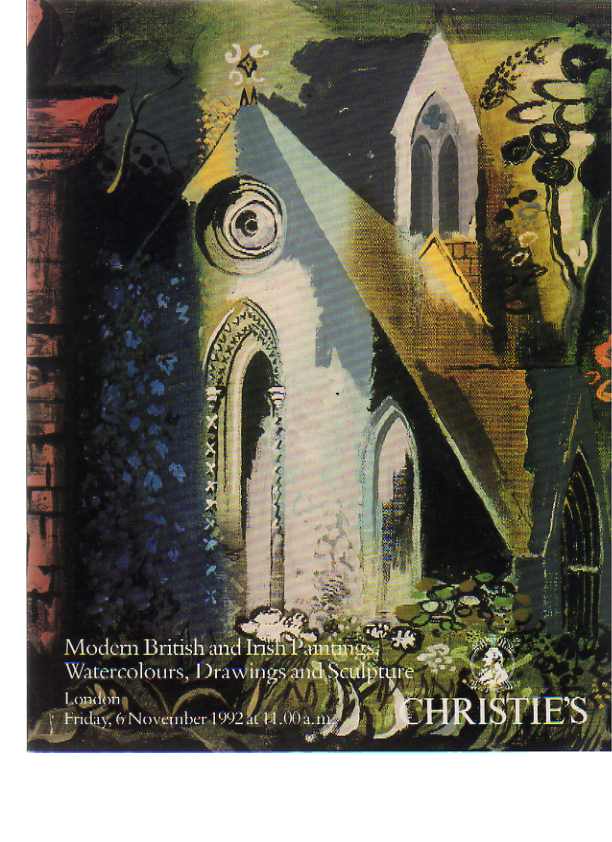 Christies 1992 Modern British, Irish Paintings