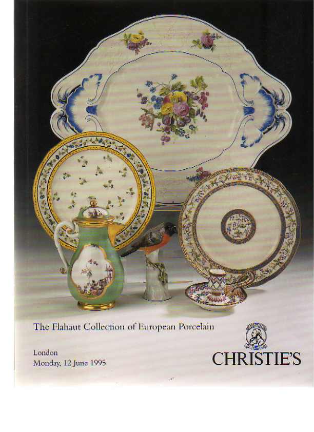 Christies 1995 Flahaut Collection of European Porcelain