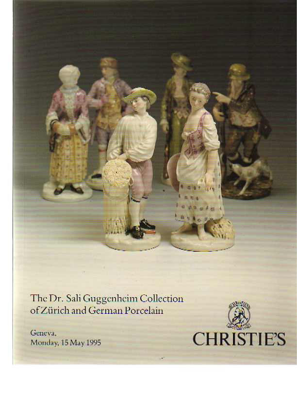 Christies 1995 Guggenheim Collection Zurich & German Porcelain