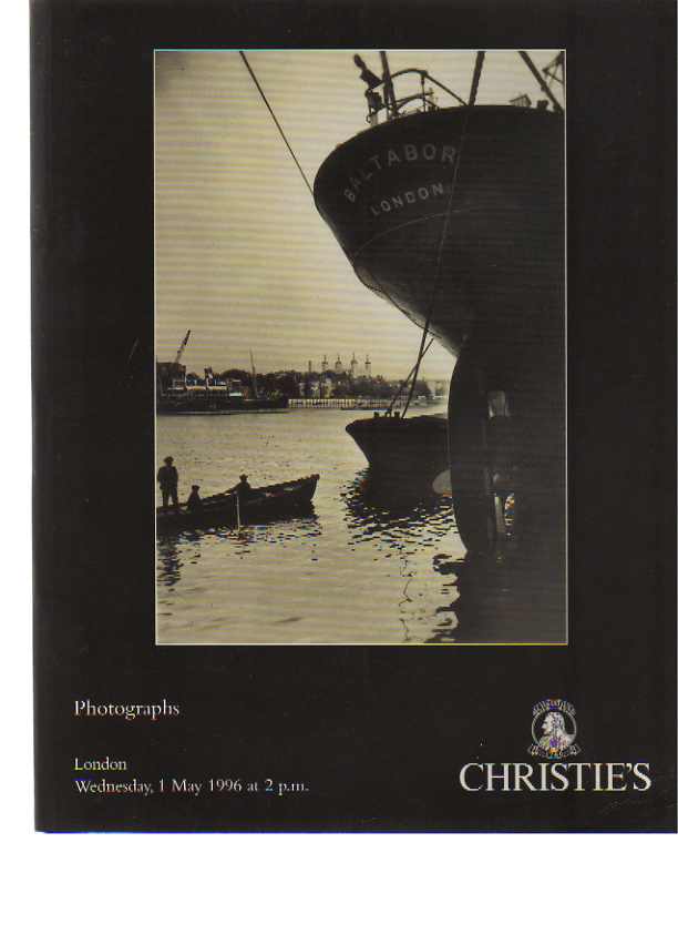 Christies May 1996 Photographs