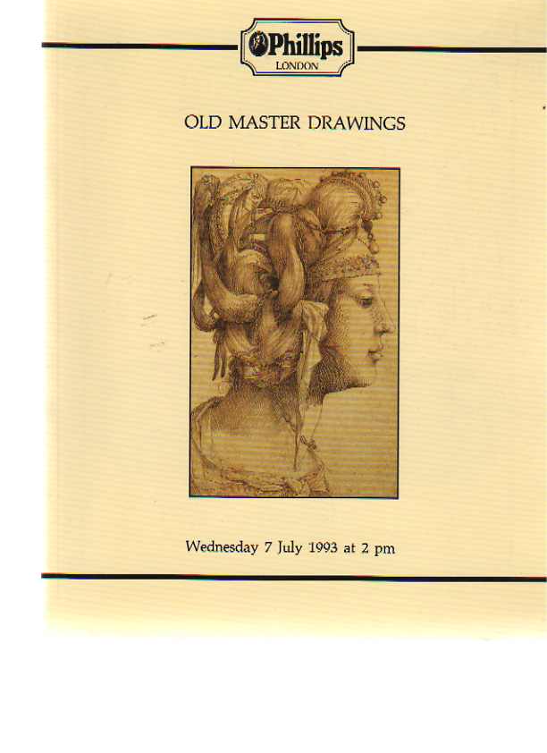 Phillips July 1993 Old Master Drawings - Click Image to Close