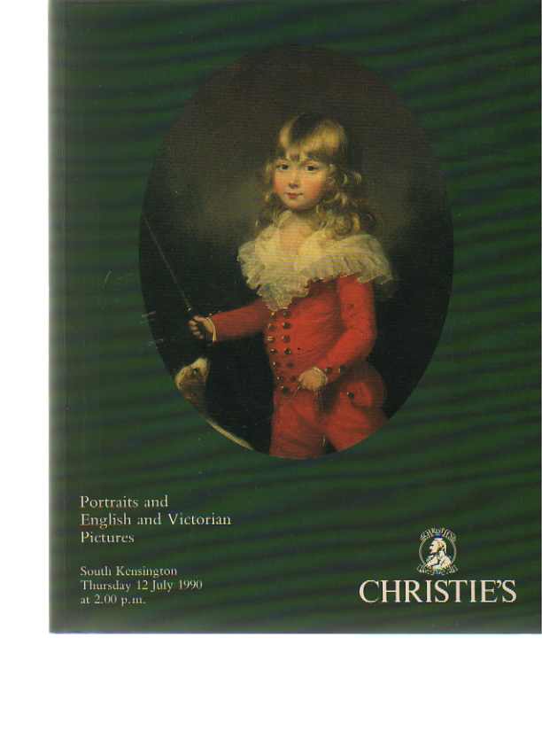 Christies 1990 Portraits, British & Victorian Pictures