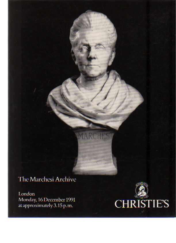 Christies 1991 The Marchesi Archive