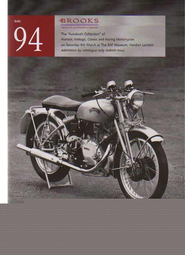 Brooks March 1999 Pioneer, Vintage, Classic & Racing Motorcycles (Digital only)
