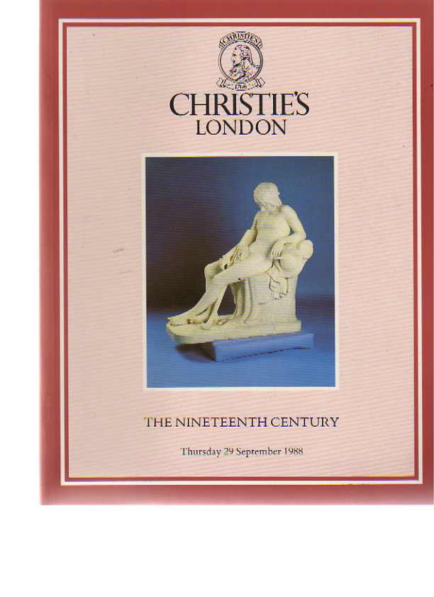 Christies September 1988 The Nineteenth Century