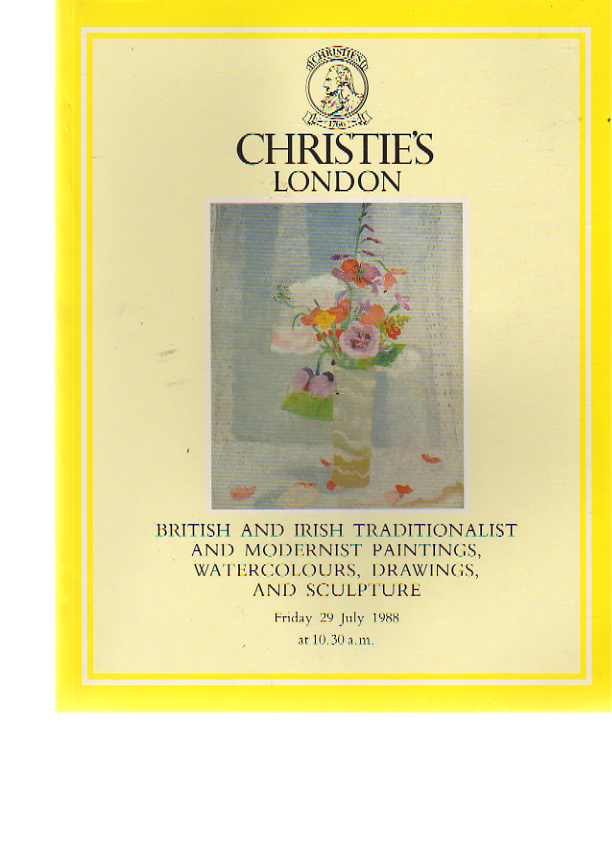 Christies 1988 Modern, Traditionalist British & Irish Paintings