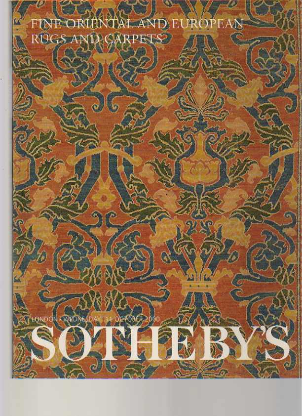 Sothebys 2000 Fine Oriental & European Rugs & Carpets