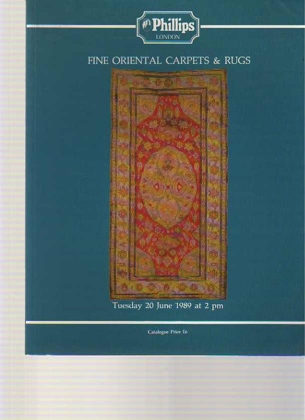 Phillips 1989 Fine Oriental Carpets & Rugs (Digital only)