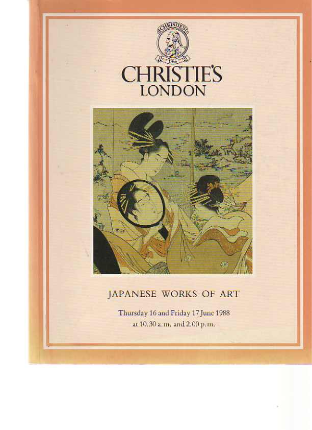 Christies 1988 Japanese Works of Art