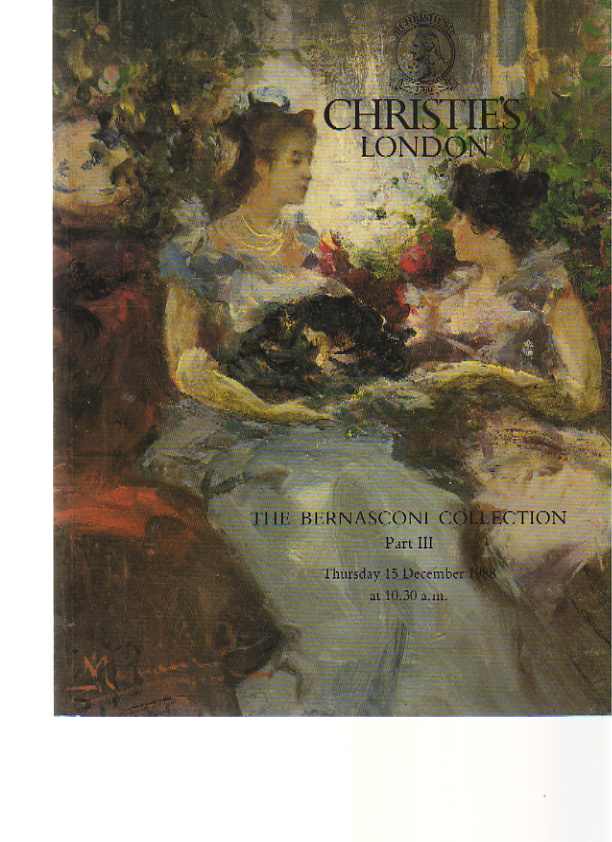 Christies 1988 Bernasconi Collection 19 C Italian Pictures (pt3)
