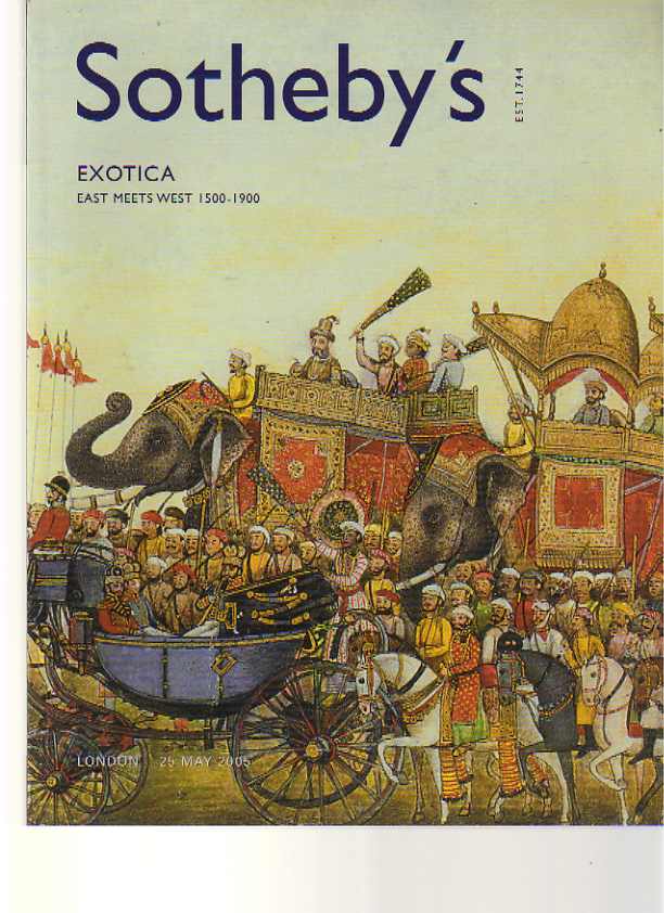 Sothebys 2005 Exotica Indian & Mughal Art